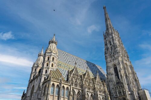 Photograph of St. Stephens Cathedral Vienna